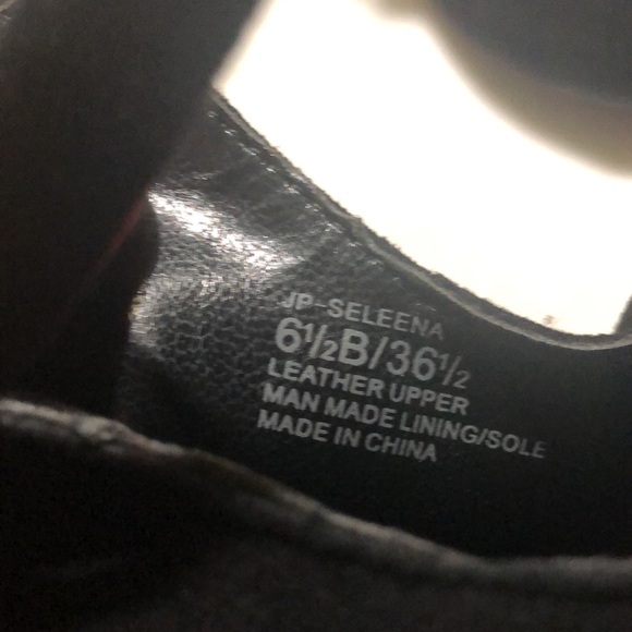 Jessica Simpson Black Suede Ankle Strap boot/shoe - Picture 6 of 7